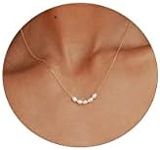 Pancert 5 Small Pearl Necklaces for