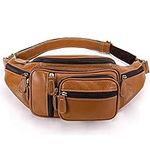 Genuine Leather Large Fanny Pack Wa