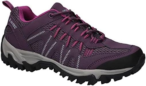 Hi-Tec Jaguar Womens Italian Plum/Festival Fuchsia, Scarpe da Escursionismo Donna, 39 EU