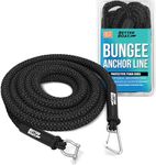 Bungee Anchor Rope Boat Anchor Rope Bungee Anchor Line Elastic Anchor Snubber 14ft to 25ft Black