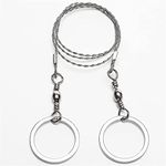 Calf Dehorning Device, Cattle and Sheep Dehorning Wire Saw, Professional Stainless Steel 304 Wire Saw, Calf Dehorning Device, Suitable for Animal Husbandry, Cattle and Sheep Breeding