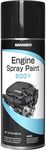 NADAMOO High‑Temperature Matte Black Spray Paint for Auto Engine Blocks