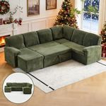 VINGLI Convertible Sofa Bed Couches