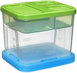 Rubbermaid 1806179 Lunch Blox Container Salad Kit,Green