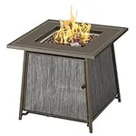 BALI OUTDOORS Gas FirePit Table 28 