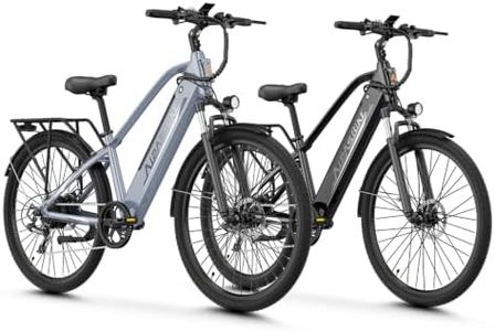 Aipas C1/C2 Electric Bike for Adults, 1100W Peak Motor, 62-Mile Range Ebike