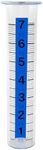 TBWHL Plastic Rain Gauge Replacement Tube 7" Easy to Read Freeze Proof Rain Gauges Outdoors Best Rated for Garden, Yard, Patio, 8.26 x 2.26 x 1.77 inches Cold Resistance Crack Resistance for Outdoor