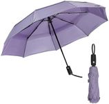 Mr. Pen- Windproof Travel Umbrella, Purple, Automatic Umbrellas for Rain, Compact Umbrella, Travel Umbrella Compact, Umbrella Windproof Umbrella, Umbrellas for Rain Windproof, Portable Umbrella