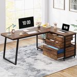 Tribesigns L-Shaped Computer Desk w