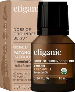 Cliganic Organic Patchouli Essential Oil 100% Pure Natural Undiluted