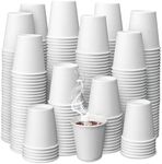 500 Pack 3 Oz Paper Cups - Disposable Cups | Espresso Cups | Bathroom Cups 3 Oz Paper | Mouthwash Cups | Small Paper Cups | 3 Oz Bathroom Cups 3 Oz Paper | Small Cups