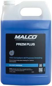Malco Prizm Plus All-Purpose Dressing – Ultra High Silicone Formula Gives Superior Shine and Durability to Interior Rubber and Vinyl Surfaces/Protects Against Fading and Cracking/1 Gallon (196601)
