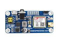 Waveshare Raspberry Pi GSM/GPRS/GNSS HAT Expansion Board with Low-Power Consumption Based on SIM868 Compatible with Raspberry Pi 2B 3B Zero Zero W