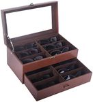 AUTOARK Leather & Velvet Clear Lid 