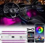 Xprite RGB LED Car Interior Bluetoo