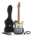 Electric Guitar Knoxville Select SSS By Gear4music with Gigbag Tuner