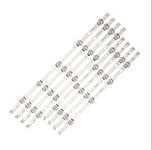 LUNCHS 8Pcs/1Set LED Backlight Stri