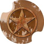 Thirstystone Texas Lone Star Car Cup Holder Coaster, 2-Pack