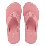 YOHO Bubble Women Rose shadow soft slippers | comfortable and stylish flip flop slippers for Women in exciting colors | Daily Use| Lightweight | Anti Skid Chappal | Bubbles Size- 8