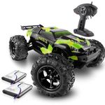 Overmax X-Monster Remote control car RC with 2 Batteries Monster Truck Speed up to 45km/h Range up to 100 meters Full 4x4 Traction 40 Minutes of fun without charging USB Cabel LED Lights Solid body
