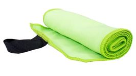 FROGG TOGGS Chilly Pad Pro Sport Microfiber Instant Cooling Towel, Machine Washable, Reusable 31"x6", Hi-vis Green, 31" x 6"