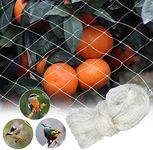 33 x 16 Ft Anti Bird Netting, Anti Bird Mesh, Garden Bird Netting, Reusable Nylon Anti Bird Protection Net, Protect Plants and Fruit Trees from Birds Rodents Deer Poultry