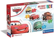 Clementoni 20804.3 Cars The Movie Disney Clementoni-20804-My First puzzle-Cars-3-6-9-12 Pieces, 6 (EU)