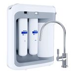 AQUAPHOR RO-202S | Premium Reverse Osmosis Under Sink Drinking Water Filtration System | Fully Automatic Unit | Removes Limescale, Bacteria, Heavy Metals, Pesticides