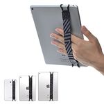 TFY Security Hand-Strap for Tablet PC - iPad (New iPad / iPad Mini & Mini 2 & Mini 3 / iPad Air / iPad Air 2 / iPad Pro 9.7") - Samsung Tablet Pcs - Nexus 7 / Nexus 10 and More (Black)