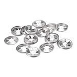 uxcell M6 Starlock Washer 5.1mm I.D. 15mm O.D. Internal Tooth Lock Washers Push-On Locking Speed Clip 304 Stainless Steel 20pcs