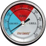 5" Dial River Country (RC-T5) Adjustable BBQ, Grill, Smoker Thermometer (50 to 550 F)