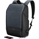 KORIN Design FlexPack Pro -Multifunctional Flexibility Anti-theft Travel BackPack 15.6 inch Laptop Bag with 2.0 USB Charging Port Large Capacity Waterproof TSA