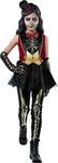 Rubie's Girl's Forum Novelties Circus Skeleton Costume Dress, As Shown, Large