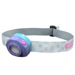 Ledlenser KIDLED4R Kids Head Torch Rechargeable, 5 Light Modes, Lightweight Outdoor LED Headlamp, Auto Shut-Off Feature, Inc Clip For Backpack, Ideal for Reading, Camping, Gift for Children Girls Boys