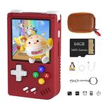 RGNano Pocket Mini Video Handheld Game Console 1.54" IPS Screen Aluminum Alloy Game Player Linux System 64G TF Card Preload 5360 Classic Games 1050mAh Battery Hi-fi Speaker