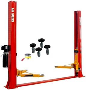 KATOOL 10000lbs 2 Post Lift Double S Design Auto Lift 2 Post Car Lift Two Post Auto Lift