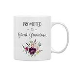 QASHWEY Grandma Coffee Mugs, Grandm