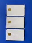 KOSH PVC CHIP Card SLE/ISSI 4428 Contact IC Card for for Inkjet Printers(EPSON) - Pack of 50