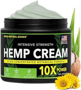 Super Natural Goods Hemp Cream | Botanical Cream with a Cooling Sensation for Localized Application | 16 oz