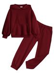 Arshiner Sweatsuits for Girls Oversized Hoodies Sweatshirts Long Sleeve Sweaters Pullover Fall Clothes with Pockets