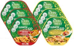 John West Lunch On The Go Tasty Ready to Eat Fish Tuna Salad - Pack of 6 x 220g