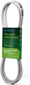 BlueStars 754-04329 Deck Belt - Fits 54" Deck MTD Cub Cadet Troy Bilt RZT- L54 S54 LX54 ZT1-54 ZT-S54 Z6900 Zero Turn Mowers - Replaces 954-04329 954-04329A 754-04329A | Aramid Cord | 5/8" x 148 1/4"