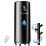 17L/4.5Gal Large Humidifiers for Bedroom 2000 sq ft, Top Fill, 56 H Timer, Cool Mist Humidifier with 4 Mist Mode & Extension Tube for Home School Office Commercial Greenhouse Plants