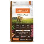 Instinct Original Grain Free Recipe with Real Duck Natural Dry Cat Food by Nature's Variety, 10 lb. Bag