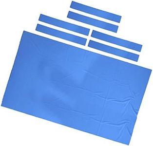 SM SunniMix Kit de Remplacement en Feutre de Billard de 9ft 0.6mm, Premium & Durable Protecteur de Housse en Tissu de Billard, Bleu, 2,8x1,5m