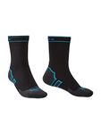 Bridgedale 100% Waterproof Storm Sock Mid Weight Black Boot Sock M