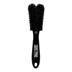 Muc-Off Two Prong Brush - Bike Cleaning Brush, Motorbike Cleaning Brush, Car Cleaning Brush - Bike Cleaning Brushes for Bicycle & Motorcycle