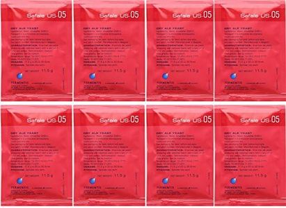 Fermentis - IM-239K-F7BJ-MP Safale US-05 Dry Yeast, 11.5 g (Pack of 8)