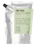 AG Care Curl Fresh Avocado Coconut Conditioner with Creamy Mango Butter - Hydrating Curly Hair Conditioner for Soft, Silky Curls, 33.8 Fl Oz