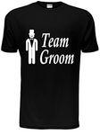 Team Groom Stag Night Funny Mens T Shirt Medium Black